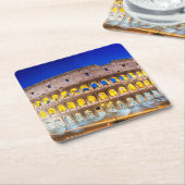 Colosseum Romanum pro Orarium Rechteckiger Pappuntersetzer (angewinkelt)
