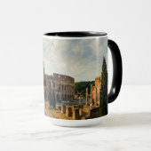Colosseum Rome Italy Sunset Landscape Coffee Mug Tasse (VorderseiteRechts)
