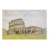 Colosseum Rome Poster (Vorderseite)