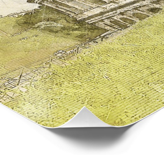 Colosseum Rome Poster (Ecke)