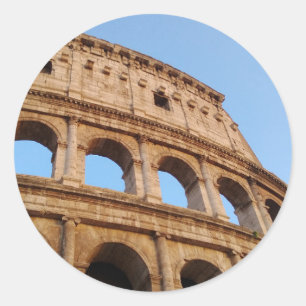 Colosseum Runder Aufkleber