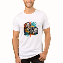 Colosseum Street Art - Colorful Rome Sehenswürdigk