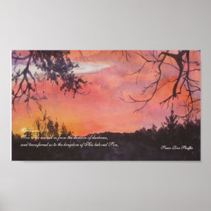 Colossians 1:13 Druck Poster