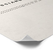 Colossians 3_2, Bible Verse, Modern Bible, Scriptu Poster (Ecke)