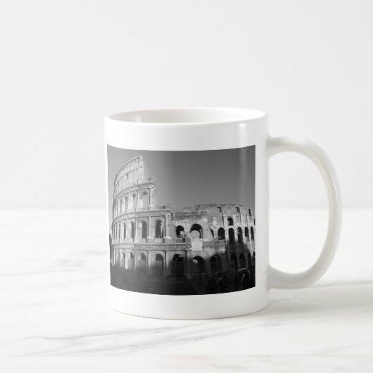 Colossium Schwarzweiss Kaffeetasse (Rechts)