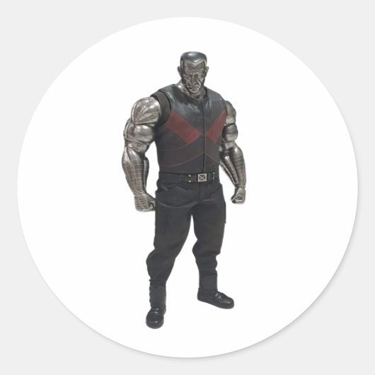 colossus runder aufkleber (Vorderseite)
