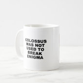 COLOSSUS-Tasse Kaffeetasse (Vorderseite Links)