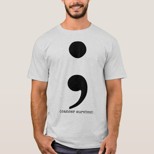 Colostomy-Darmkrebs-Überlebend-Shirt T-Shirt (Vorderseite)