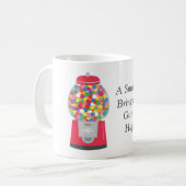Colouful Gumball Maschinen-Veränderungs-Zitat Kaffeetasse (Vorderseite Links)