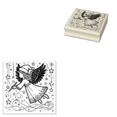 Colour Art Christmas Angel Gummistempel (Stempel)