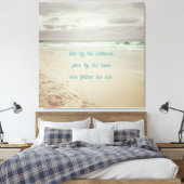 Colour Beach Life Wisdom Leinwanddruck (Insitu (Schlafzimmer))
