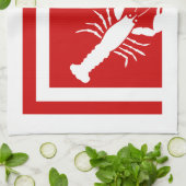 Colour Block Lobster American MoJo Küchentücher (Gefaltet)