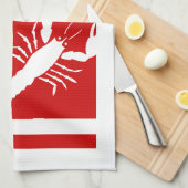 Colour Block Lobster American MoJo Küchentücher (Viertel Falte)