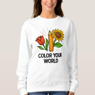 Colour Book Sweatshirt - Blume Art Lovers