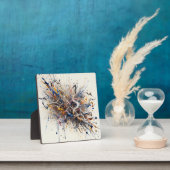 Colour Burst Abstrakte Kunst - Energetische Lackie Fotoplatte (InSitu)