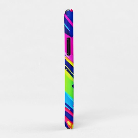 Colour Burst: Abstrakter Fluss Case-Mate iPhone Hülle (Hinten/Rechts)