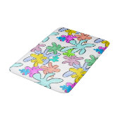 Colour Burst Badematte (Schrägansicht)