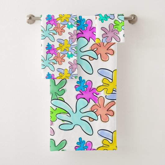 Colour Burst Badhandtuch Set (Insitu)