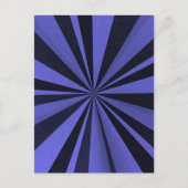 Colour Burst - Indigo Postkarte (Vorderseite)