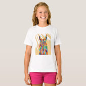 Colour Burst Llama T-Shirt (Vorne ganz)