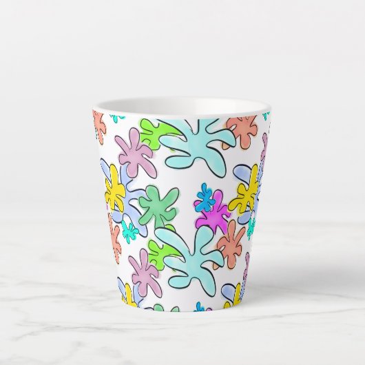 Colour Burst Milchtasse (Vorderseite)