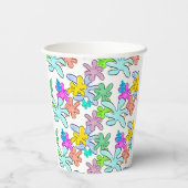 Colour Burst Pappbecher (Rückseite)