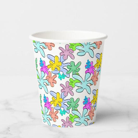 Colour Burst Pappbecher (Vorderseite)