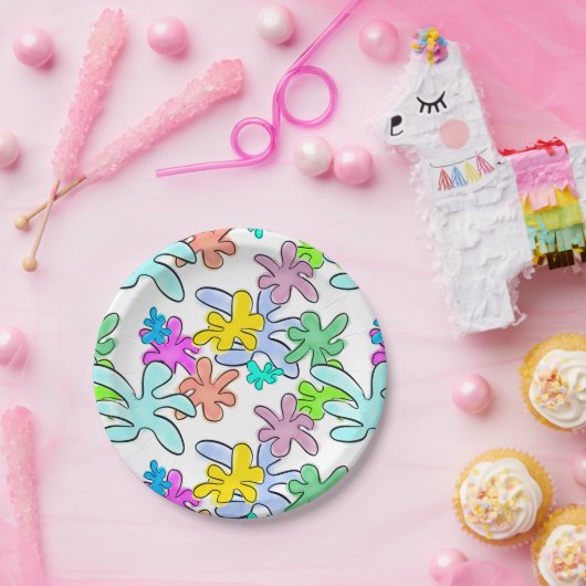 Colour Burst Pappteller (Party)