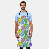 Colour Burst Schürze (Getragen)