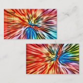 Colour Burst Visitenkarte (Vorne/Hinten)