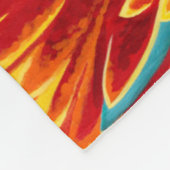 Colour Bursts I Fleecedecke (Ecke)