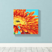 Colour Bursts I Leinwanddruck (Insitu (Holzboden))