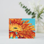 Colour Bursts I Postkarte (Stehend Vorderseite)