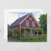 Colour Café/Café Couleur Postkarte (Vorne/Hinten)