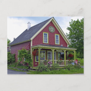 Colour Café/Café Couleur Postkarte