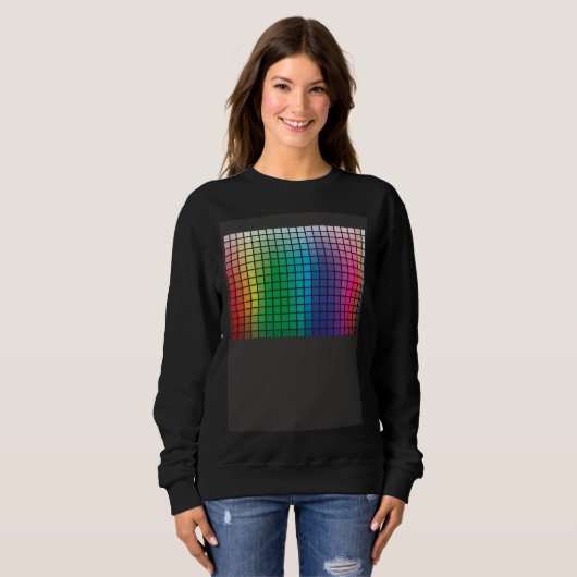 colour chart colourful colours shades sweatshirt (Vorne ganz)