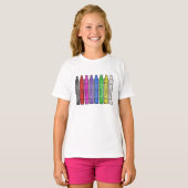 Colour Crayons T-Shirt (Vorne ganz)