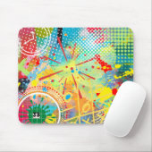 Colour Explosion Collection Mousepad (Mit Mouse)