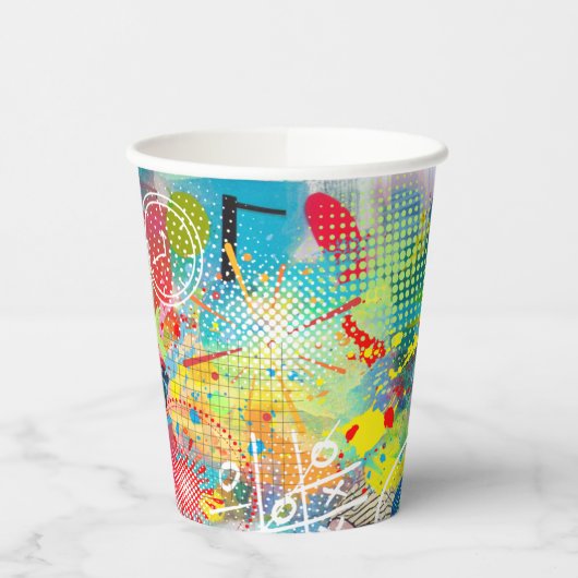 Colour Explosion Collection Pappbecher (Links)