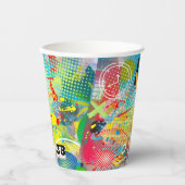 Colour Explosion Collection Pappbecher (Vorderseite)
