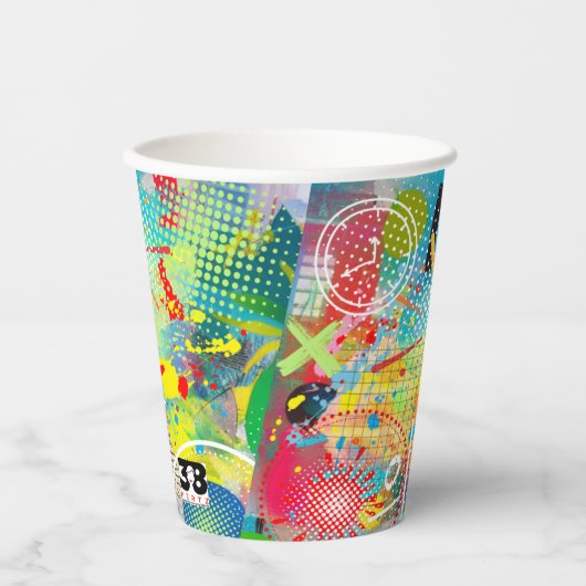 Colour Explosion Collection Pappbecher (Vorderseite)