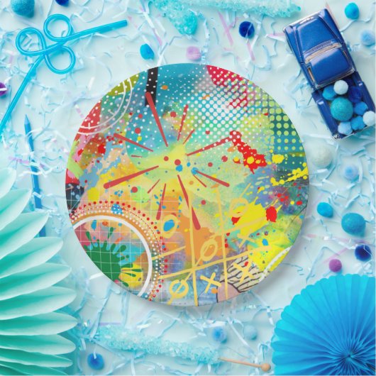 Colour Explosion Collection Pappteller (Party)