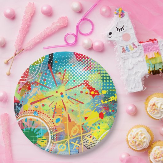 Colour Explosion Collection Pappteller (Party)