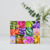 Colour Me Happy Postkarte (Stehend Vorderseite)