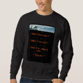 Colour of Bugatti humorous version Sweatshirt (Vorderseite)
