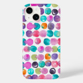 Colour Pop Watercolor iPhone Case – Aesthetic Vibe (Rückseite)