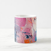 Colour Rush Abstract Oil Paint III Mug Kaffeetasse (Mittel)