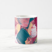 Colour Rush Abstract Oil Paint IV Becher Kaffeetasse (Mittel)
