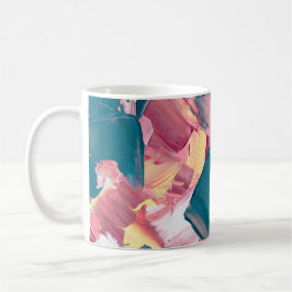 Colour Rush Abstract Oil Paint IV Becher Kaffeetasse