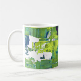 Colour Rush Abstract Oil Paint VII Tasse